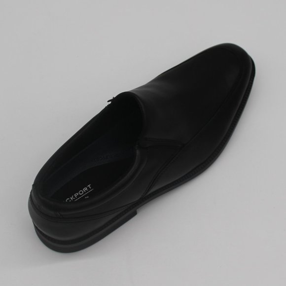 ROCKPORT DP OFFICE II APRONSO BLACK SLIP ON LOAFER main image 4